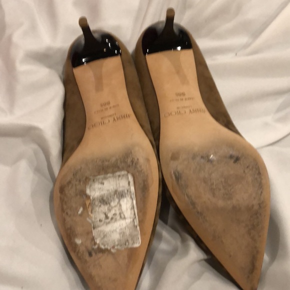 Jimmy Choo leopard suede heel - Picture 4 of 6